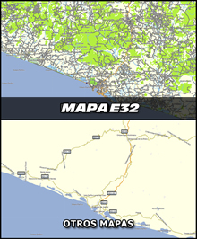 México en Mapa E32 GPS